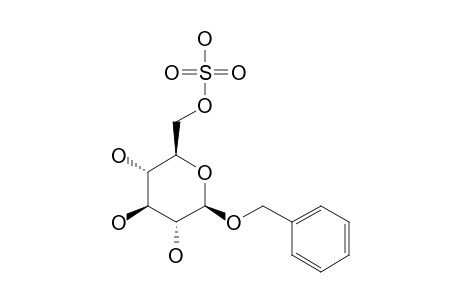 BENZYL-[6'-O-SULFATE-(O-BETA-D-GLUCOPYRANOSIDE)]