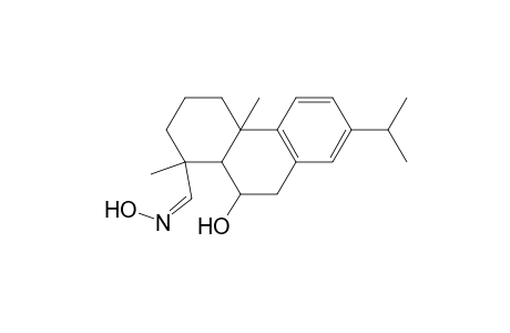 1,2,3,4,4a,9,10,10a-Octahydro-10-hydroxy-1,4a-dimethyl-7-(1'-methylethyl)phenanthrene-1-carbaldehyde oxime