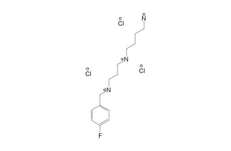 N-[3-[(4-AMINOBUTYL)-AMINO]-PROPYL]-[(4-FLUOROPHENYL)-METHYL]-AMINE-TRIHYDROCHLORIDE;N(1)-4-FBZ-SPD