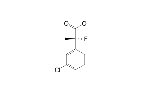 (R)-2-(3-CHLOROPHENYL)-2-FLUORO-PROPANOIC-ACID