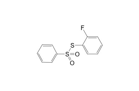 S-2-fluorophenyl benzenesulfonothioate