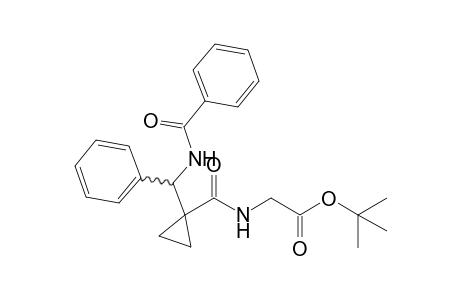 2-[[1-[benzamido(phenyl)methyl]cyclopropanecarbonyl]amino]acetic acid tert-butyl ester