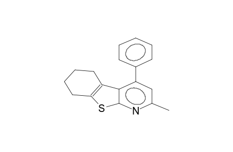 2,3-tetramethyleno-4-phenyl-6-methylpyrido[2,3-b]thiophene