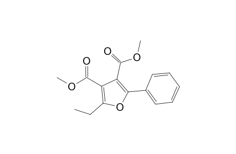 Dimethyl 2-ethyl-5-phenylfuran-3,4-dicarboxylate