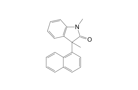 1,3-Dimethyl-3-(1-naphthyl)oxindole
