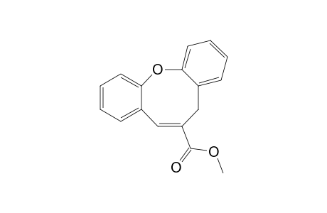 (E)-5H-12-Oxa-dibenzo[a,d]cyclooctene-6-carboxylic acid methyl ester