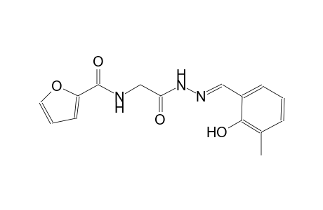acetic acid, [(2-furanylcarbonyl)amino]-, 2-[(E)-(2-hydroxy-3-methylphenyl)methylidene]hydrazide