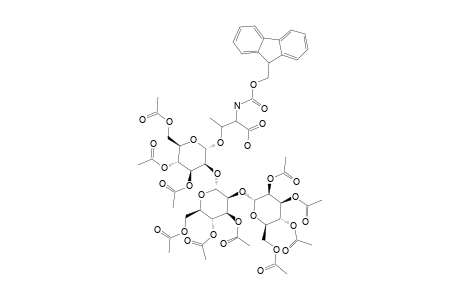 N-(9-FLUORENYLMETHOXYCARBONYL)-O-[O-(2,3,4,6-TETRA-O-ACETYL-ALPHA-D-MANNOPYRANOSYL)-(1->2)-3,4,6-TRI-O-ACETYL-ALPHA-D-MANNOPYRANOSYL