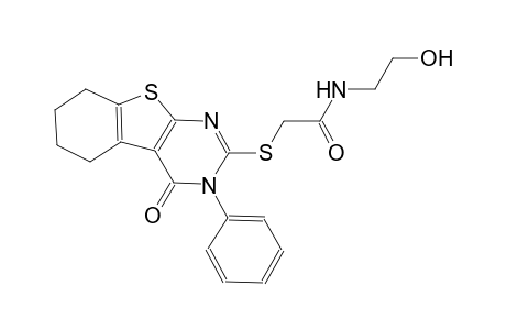 acetamide, 2-[(3,4,5,6,7,8-hexahydro-4-oxo-3-phenylbenzo[4,5]thieno[2,3-d]pyrimidin-2-yl)thio]-N-(2-hydroxyethyl)-