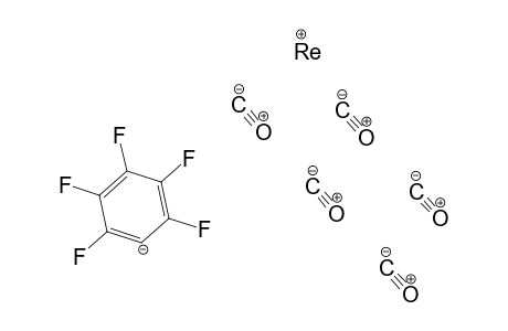 Rhenium(I) 1,2,3,4,5-pentafluorobenzene-6-ide pentacarbonyl