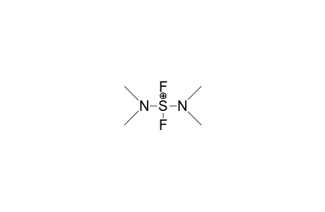Bis(dimethylamino)-difluoro-sulfur dication