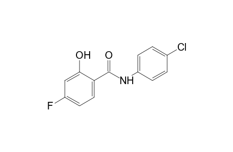 4'-chloro-4-fluorosalicylanilide