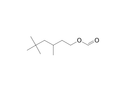 Formic Acid 3 5 5 Trimethyl Hexyl Ester Spectrabase