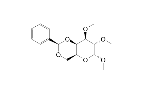 METHYL-4,6-O-BENZYLIDENE-2,3-DI-O-METHYL-ALPHA-D-GALACTOPYRANOSIDE