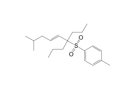 (E)-2-Methyl-6-propyl-6-tosyl-4-nonene