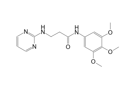 propanamide, 3-(2-pyrimidinylamino)-N-(3,4,5-trimethoxyphenyl)-