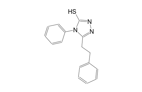 4H-1,2,4-triazole-3-thiol, 4-phenyl-5-(2-phenylethyl)-