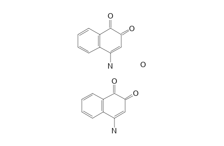 4-Amino-1,2-naphthoquinone hemihydrate