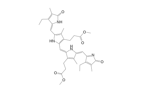 21H-Biline-8,12-dipropanoic acid, 3,17-diethyl-1,19,22,24-tetrahydro-2,7,13,18-tetramethyl-1,19-dioxo-, dimethyl ester