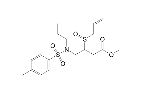 Methyl 4-[Allyl[(4-methylphenyl)sulfonyl]amino]-3-(allylsulfinyl)butanoate