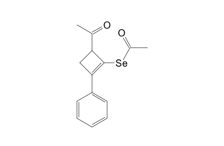 3-ACETYL-2-ACETYLSELENO-1-PHENYL-1-CYCLOBUTENE