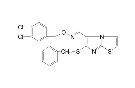 6-(BENZYLTHIO)IMIDAZO[2,1-b]THIAZOLE-5-CARBOXALDEHYDE, O-(3,4-DICHLOROBENZYL)OXIME