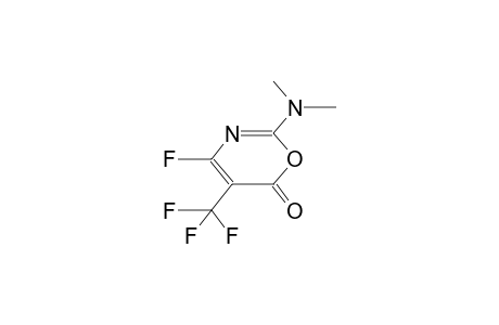 2-DIMETHYLAMINO-4-FLUORO-5-TRIFLUOROMETHYL-6H-1,3-OXAZINE-6-ONE
