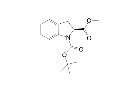 (2S)-2,3-dihydroindole-1,2-dicarboxylic acid O1-tert-butyl ester O2-methyl ester