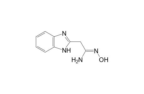 1H-1,3-Benzimidazole-2-ethanimidamide, N'-hydroxy-
