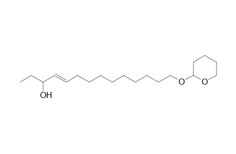 (E)-14-(2-oxanyloxy)-4-tetradecen-3-ol