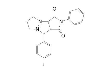 9-(4-methylphenyl)-2-phenyltetrahydro-5H-pyrazolo[1,2-a]pyrrolo[3,4-c]pyrazole-1,3(2H,3aH)-dione