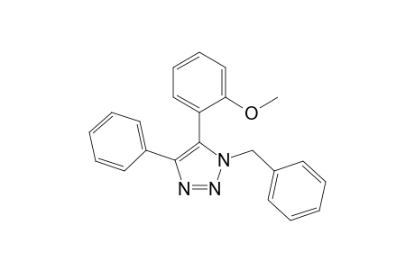 1-Benzyl-5-(2-methoxyphenyl)-4-phenyl-1H-1,2,3-triazole