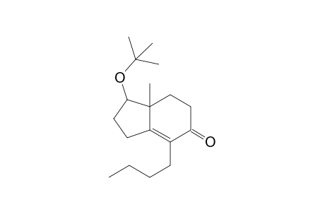 1-(t-Butoxy)-7a-methyl-4-butyl-1,2,3,6,7,7a-hexahydro-5H-inden-5-one`