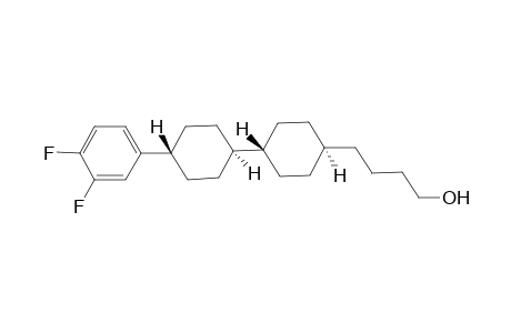 trans-4-[trans-4-(3,4-Difluorophenyl)cyclohexyl]cyclohexanebutanol