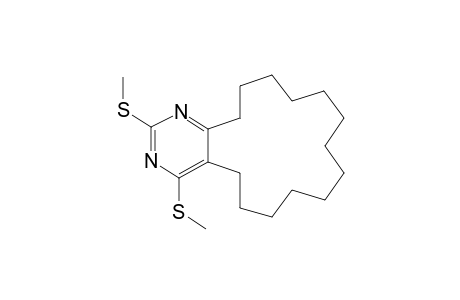 17,19-bis(methylsulfanyl)-16,18-diazabicyclo[13.4.0]nonadeca-1(19),15,17-triene