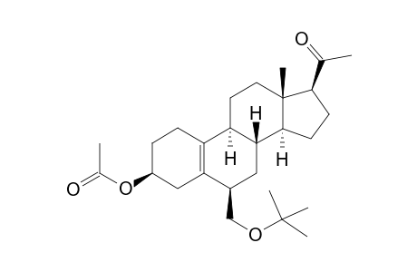 3a-Acetoxy-6s-(tertbutyloxymethyl)-pregna-5(10)-en-20-one