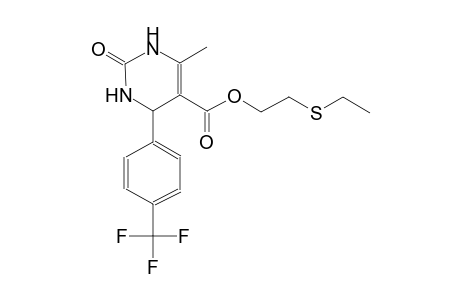5-pyrimidinecarboxylic acid, 1,2,3,4-tetrahydro-6-methyl-2-oxo-4-[4-(trifluoromethyl)phenyl]-, 2-(ethylthio)ethyl ester