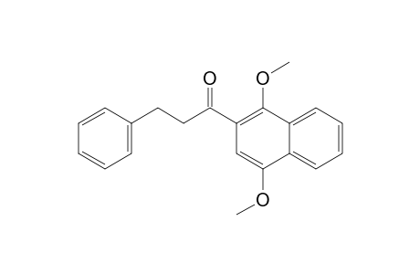 2-(1'-Oxo-3'-phenylpropyl)-1,4-dimethoxynaphthalene
