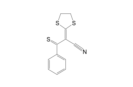 2-(1,3-dithiolan-2-ylidene)-3-phenyl-3-thioxo-propionitrile