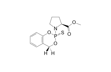 2-[1-(2-METHOXYCARBONYL-PYRROLIDYL)]-4H-1,3,2-BENZODIOXAPHOSPHORIN-2-SULFIDE;[(S)C(R)P-DIASTEREOMER]