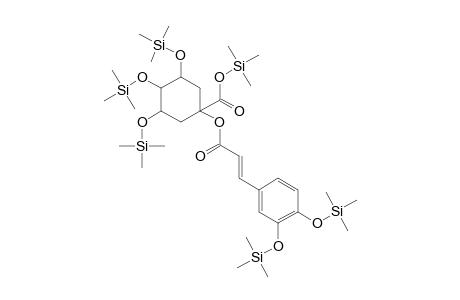 Caffeoyl-1-quinic acid, hexa-TMS