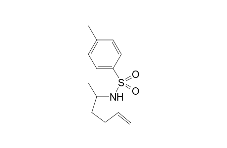 4-methyl-N-(1-methylpent-4-enyl)benzenesulfonamide