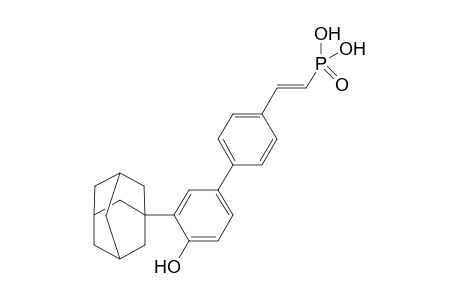 (E)-{3-[3'-(Adamantan-1-yl)-4'-hydroxybiphenyl-4-yl]vinyl}-phosphonic Acid