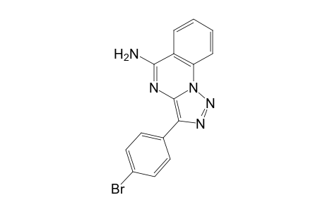 5-AMINO-3-(p-BROMOPHENYL)-v-TRIAZOLO[1,5-a]QUINAZOLINE