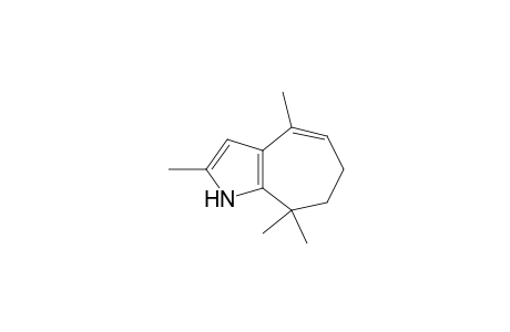 2,4,8,8-tetramethyl-6,7-dihydro-1H-cyclohepta[b]pyrrole
