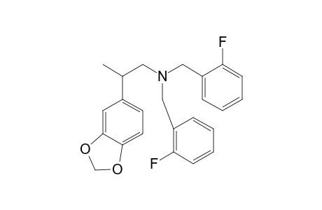 N,N-Bis-(2-Fluorobenzyl)-2-(3,4-methylenedioxyphenyl)propan-1-amine