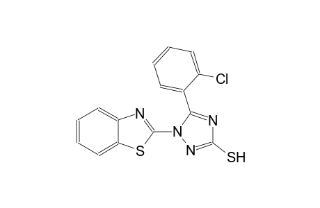 1-(1,3-benzothiazol-2-yl)-5-(2-chlorophenyl)-1H-1,2,4-triazol-3-yl hydrosulfide