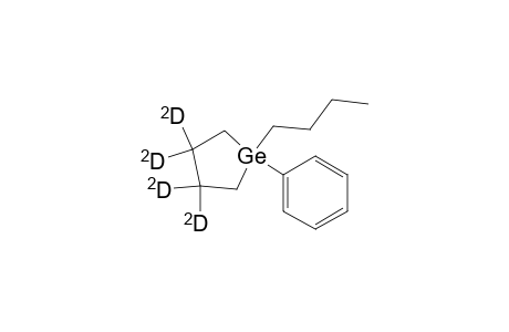 1-n-butyl-1-phenylgermacyclopentane-3,3,4,4-D4