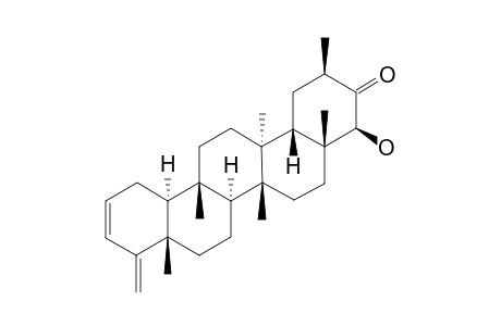 2,4(23)-FRIEDELADIEN-22-BETA-HYDROXY-21-ONE