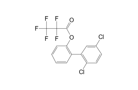 2-Hydroxy-2',5'-dichlorobiphenyl, pentafluoropropionate